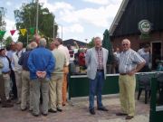 Openen baan bij Partycentrum Hutten