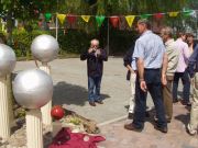 Openen baan bij Partycentrum Hutten