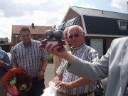 Openen baan bij Partycentrum Hutten