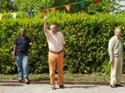 Openen baan bij Partycentrum Hutten